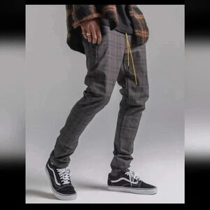 CHRISTOS New York The Cargo Trouser Pants Drawstring Striped